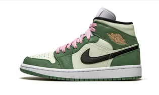 Кроссовки женские Air Jordan Wmns 1 Mid Se Green CZ0774-300