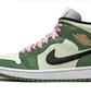 Кроссовки женские Air Jordan Wmns 1 Mid Se Green CZ0774-300