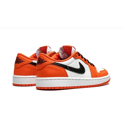 Кросівки жіночі Air Jordan Wmns 1 Low White/Orange CZ0775-801