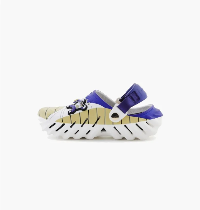 Тапочки детские CROCS Echo Clog K Dragon Ball Z Vegeta Beige 211138-90H