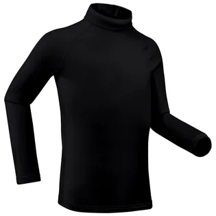 Лонгслив детский Wedze Ski Thermal Base Layer Black 8808978