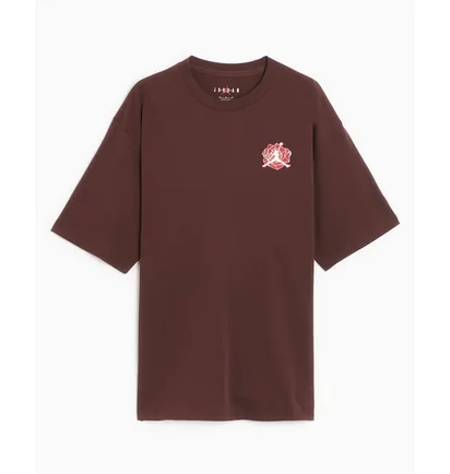 Футболка женская Air Jordan X Teyana Taylor Vintage T-Shirt Brown FB2640-227
