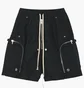 Шорты мужские Rick Owens Drkshdw Bauhaus Black DU01E3389-9