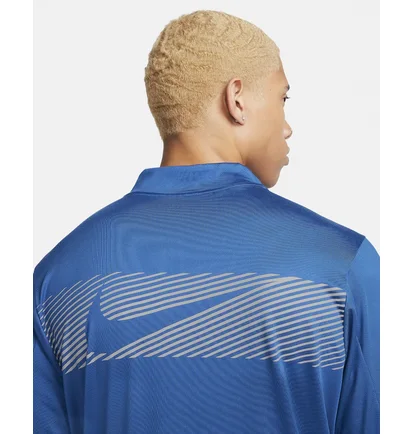 Кофта чоловіча Nike Element Flash Dri-Fit 1/2-Zip Running Top Blue FB8556-476