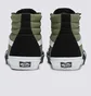 Кеды унисекс Vans Sk8-Hi Flame Shoe Black/Green VN0005UJZBF