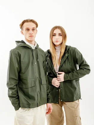 Куртка унісекс Rains Jackets Green 1826-GREEN