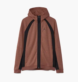 Куртка мужская Air Jordan Dri-Fit Fleece Hoodie Brown DQ7323-231