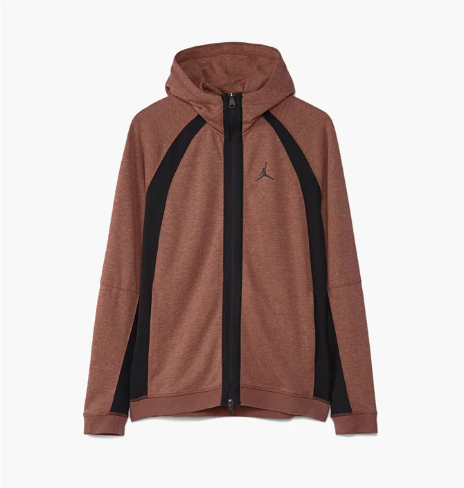 Куртка чоловіча Air Jordan Dri-Fit Fleece Hoodie Brown DQ7323-231