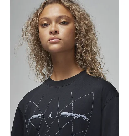 Футболка женская Air Jordan T-Shirt Sport Black FD7379-010