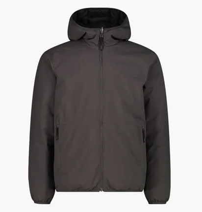 Куртка мужская CMP Fix Hood Twill Brown/Black 34K0137-E910