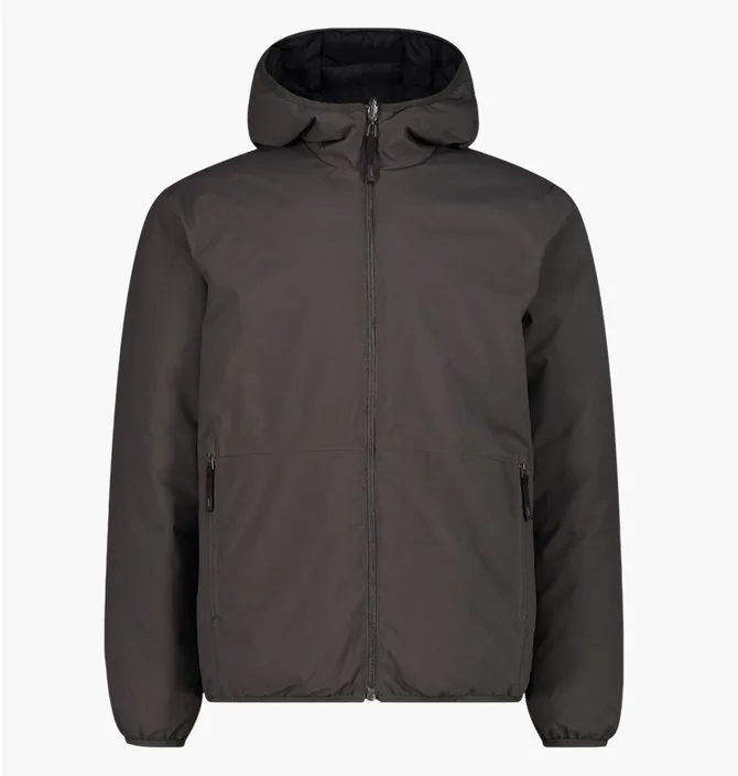 Куртка мужская CMP Fix Hood Twill Brown/Black 34K0137-E910