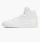 Кроссовки женские Air Jordan 1 Mid White Bq6472-112
