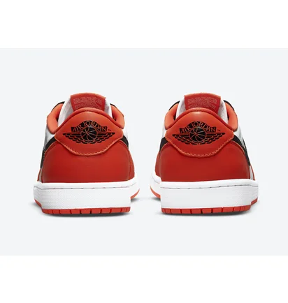 Кроссовки мужские Air Jordan 1 Low Og White/Red CZ0790-801
