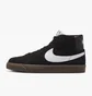 Кроссовки унисекс Nike Sb Zoom Blazer Mid Black 864349-010