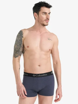 Труси чоловічі Columbia Performance Cotton Stretch Melange Blue (2 шт) CPCB02CLB-BLUE