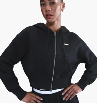 Толстовка жіноча Nike Sportswear Phoenix Fleece Black HV2426-010
