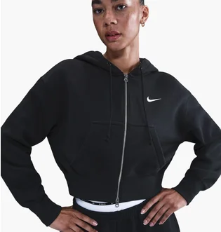 Толстовка жіноча Nike Sportswear Phoenix Fleece Black HV2426-010