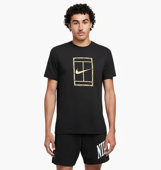 Футболка чоловіча Nike Court Heritage MenS Tennis T-Shirt Black HF6217-010