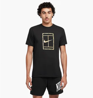 Футболка чоловіча Nike Court Heritage MenS Tennis T-Shirt Black HF6217-010