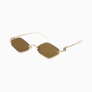 Солнцезащитные очки женские GUCCI Brown/Gold GG1604S-002-53