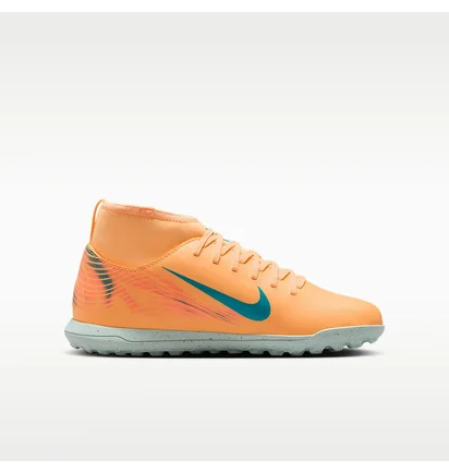 Сороконожки детские Nike Mercurial Superfly X Club X Mbappe Tf Orange HJ6933-801