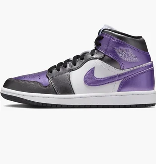 Кросівки жіночі Air Jordan 1 Mid Se Violet/White HJ5911-105