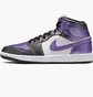 Кроссовки женские Air Jordan 1 Mid Se Violet/White HJ5911-105