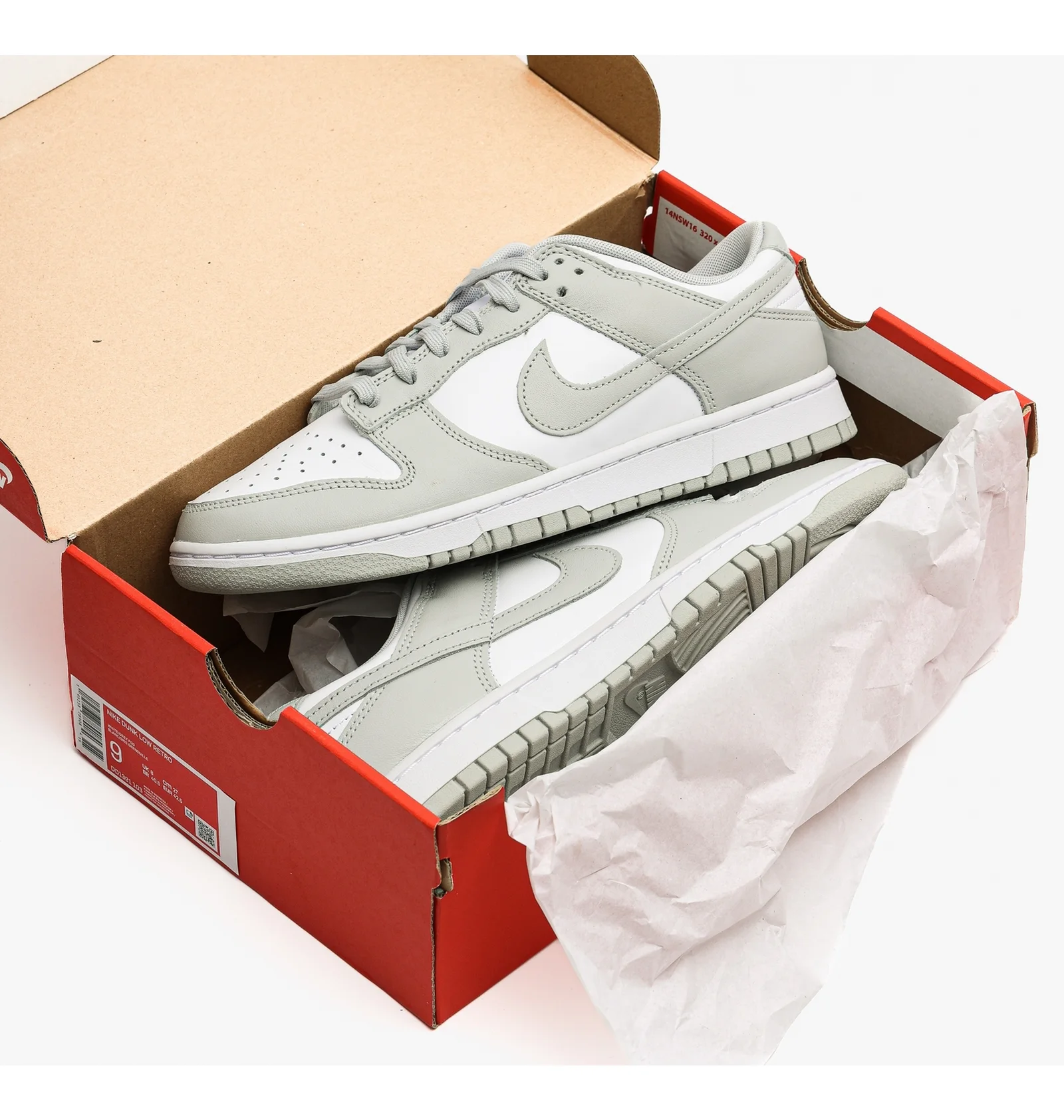 ᐉ Кроссовки мужские Nike Dunk Low Grey Fog Dd1391-103 - купить в