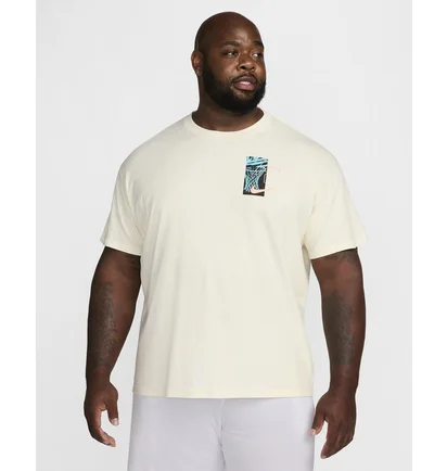 Футболка чоловіча Nike Max90 Basketball T-Shirt Beige FZ8093-113