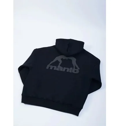 Худі чоловіче Manto Hoodie Label Oversize Black 3097