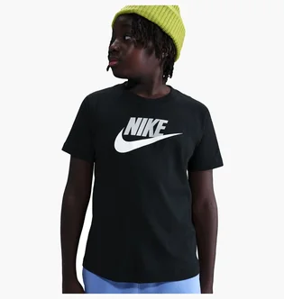 Футболка детская Nike Sportswear Older Kids T-Shirt Black HQ4510-010
