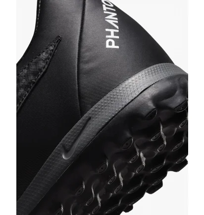 Сороконожки унисекс Nike Phantom Gx Academy Tf Black DD9477-010
