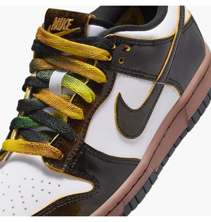 Кросівки дитячі Nike Dunk Low White/Brown HQ9294-100