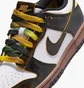 Кросівки дитячі Nike Dunk Low White/Brown HQ9294-100