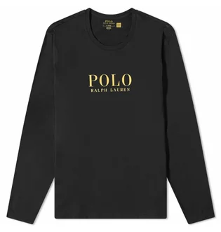 Лонгслів чоловічий Polo Ralph Lauren Long Sleeve Logo Lounge Tee Black 714862600004