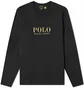 Лонгслів чоловічий Polo Ralph Lauren Long Sleeve Logo Lounge Tee Black 714862600004