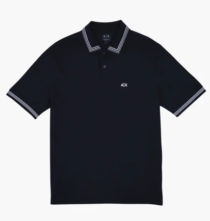 Поло чоловіче ARMANI EXCHANGE Classica Black XM002343-AF10366-UB101
