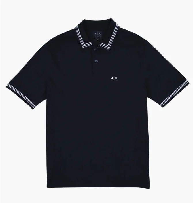 Поло чоловіче ARMANI EXCHANGE Classica Black XM002343-AF10366-UB101