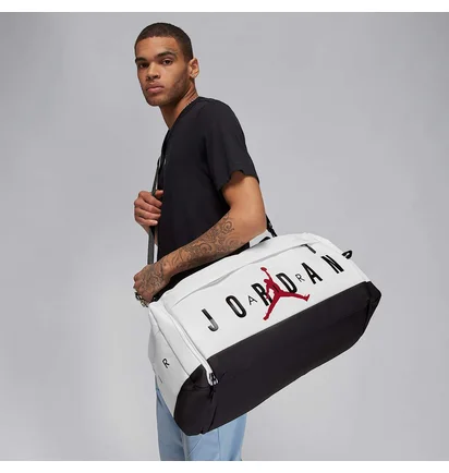 Сумка унісекс Air Jordan Velocity Duffle Bag M (62.5L) White MM0920-001