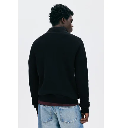 Кофта чоловіча H&M Regular Fit Black 1286499001