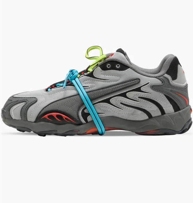 Кроссовки унисекс Puma A$Ap Rocky Inhale Mostro Reflective Grey 405383-01