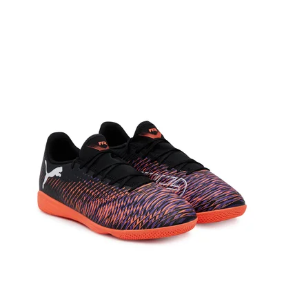 Футзалки мужские Puma Future 8 Play It Black/Multi 108379-01