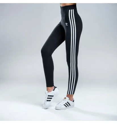 Штаны женские Adidas 3-Stripes Black GN4504