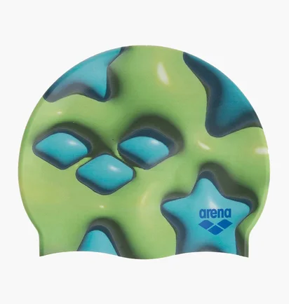 Шапочка для плавания унисекс Arena Hd Cap Green 005572-120