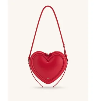 Сумка женская JW PEI Arlene Heart Shaped Bag Red BB2024BG97368JWP