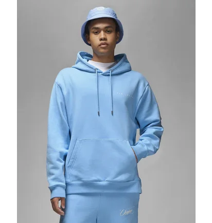 Худи мужское Air Jordan Fleece Hoodie X Union La Light Blue DV7334-496