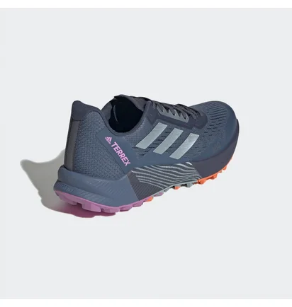 Кроссовки женские Adidas Terrex Agravic Flow 2 Trail Running Shoes Blue Gz1901