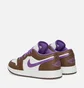 Кросівки дитячі Nike Air Jordan 1 Low Se (Gs) Sneakers Brown/White 553560-215