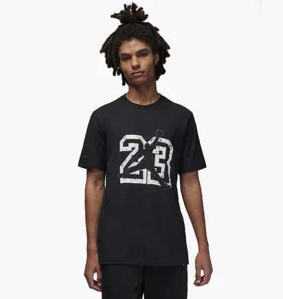 Футболка мужская Air Jordan Flt Ess Jm Crew Black FB7394-011