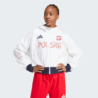 Куртка жіноча Adidas Poland Z.N.E. Podium Full-Zip White JF6671